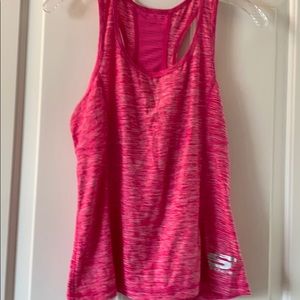 Cute pink exercise top.